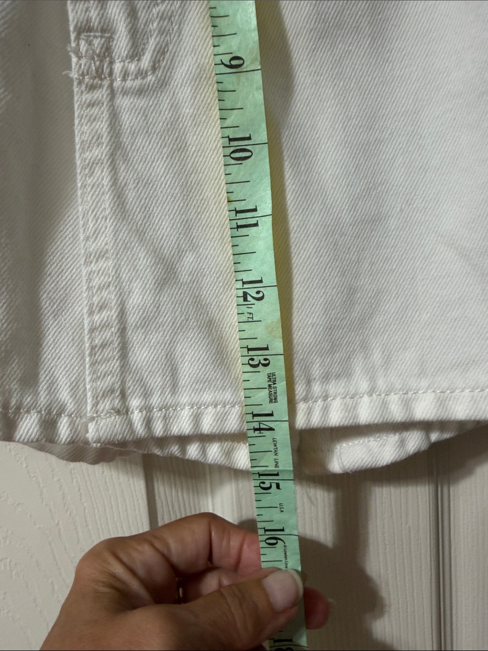 Universal Thread White Denim Mini Skort - Picture 9 of 12